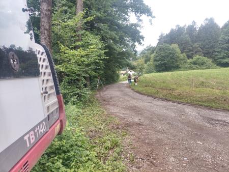 Začetek del na Ribičju (1)